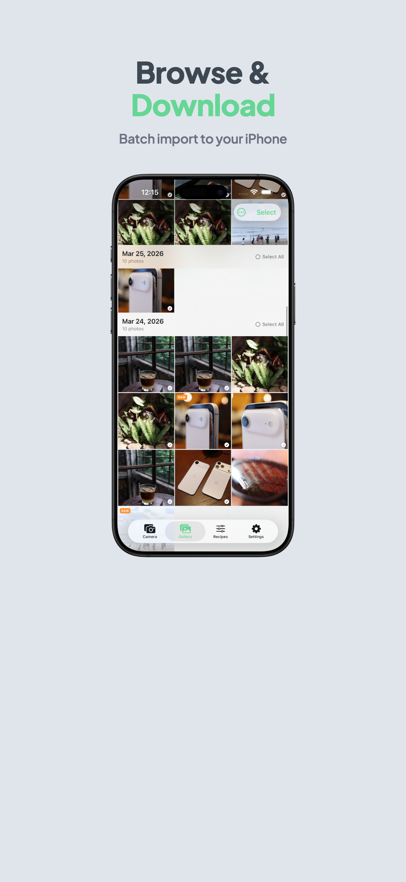 GR Link — browse and download